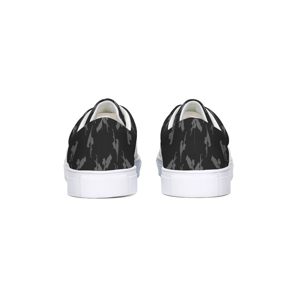 KuL Jays Lace Up Canvas Shoe - Black