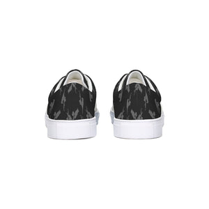 KuL Jays Lace Up Canvas Shoe - Black