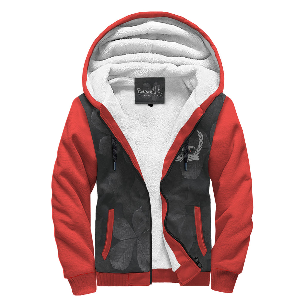 Ben KuL Sherpa Jacket - Cardinal Edition