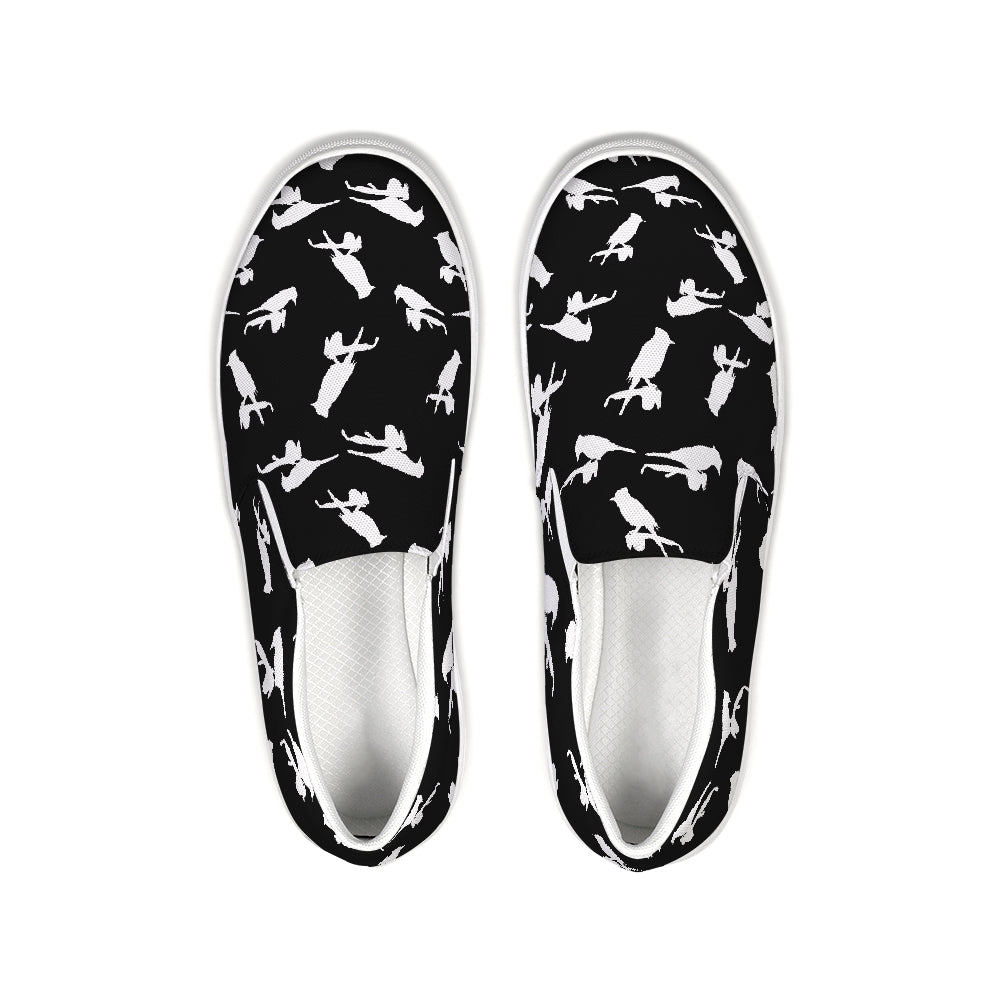 KuL Jays Slip-On Canvas Shoe - Black