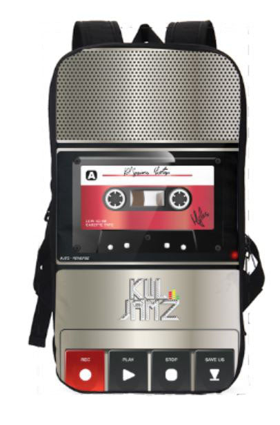 KuL Jamz Recorder Slim Tech Backpack
