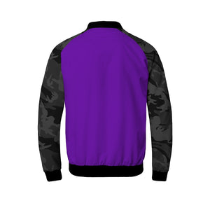 This Ain't That Bomber Jacket - Purple