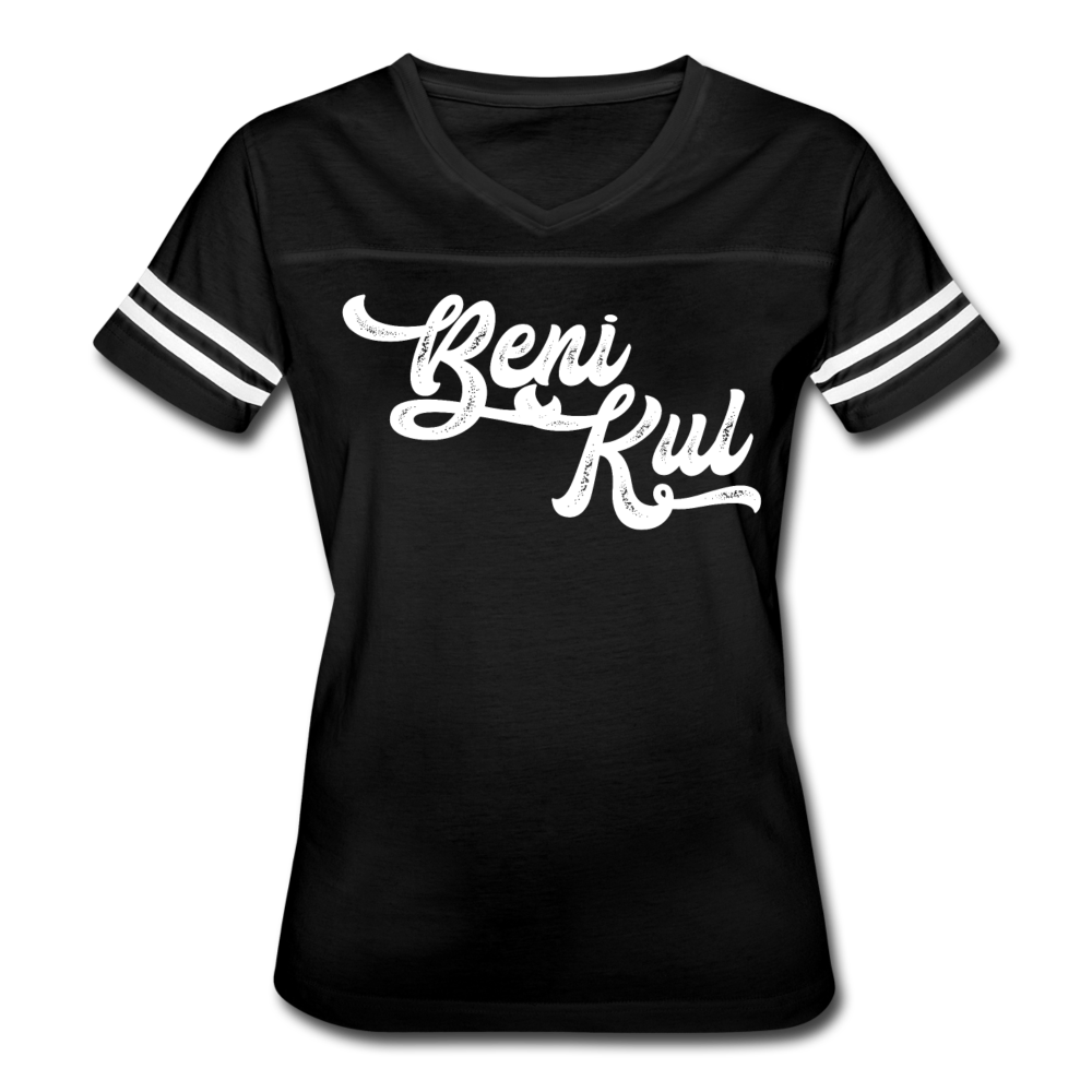 Beni KuL Women’s Vintage Sport T-Shirt - black/white