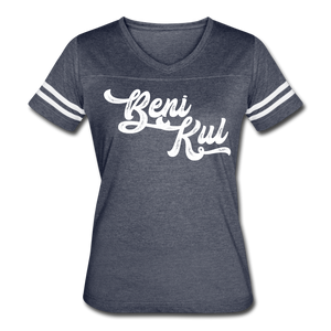 Beni KuL Women’s Vintage Sport T-Shirt - vintage navy/white