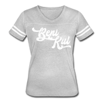 Beni KuL Women’s Vintage Sport T-Shirt - heather gray/white